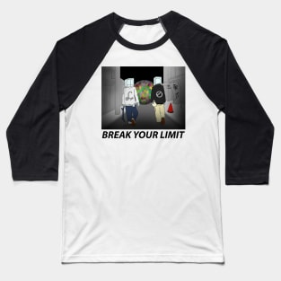 Skate Motivational Baseball T-Shirt